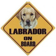 Autobordje Labrador Blond