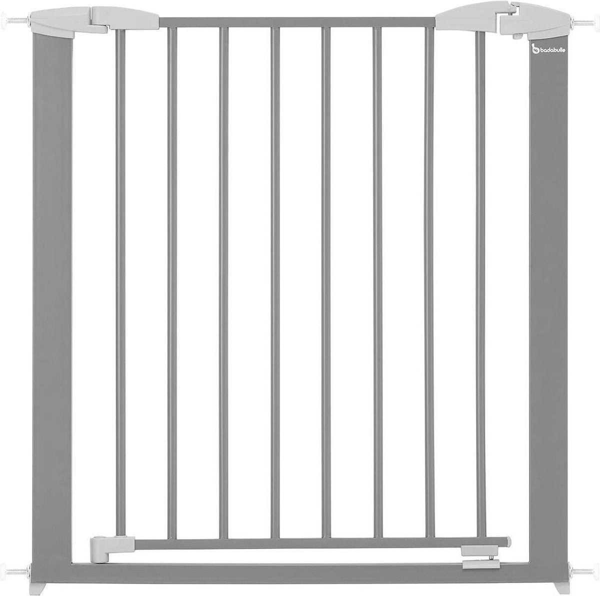 Badabulle Veiligheidshek Safe & Lock Metal - Metaal - grijs