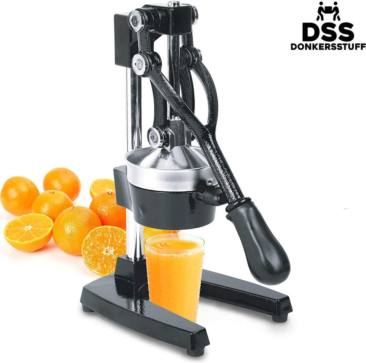 Donkersstuff citrusjuicer - Citruspers - Sinaasappelpers - RVS