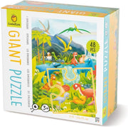 Ludattica Puzzels: DINOS - Giant puzzel 18x18x10