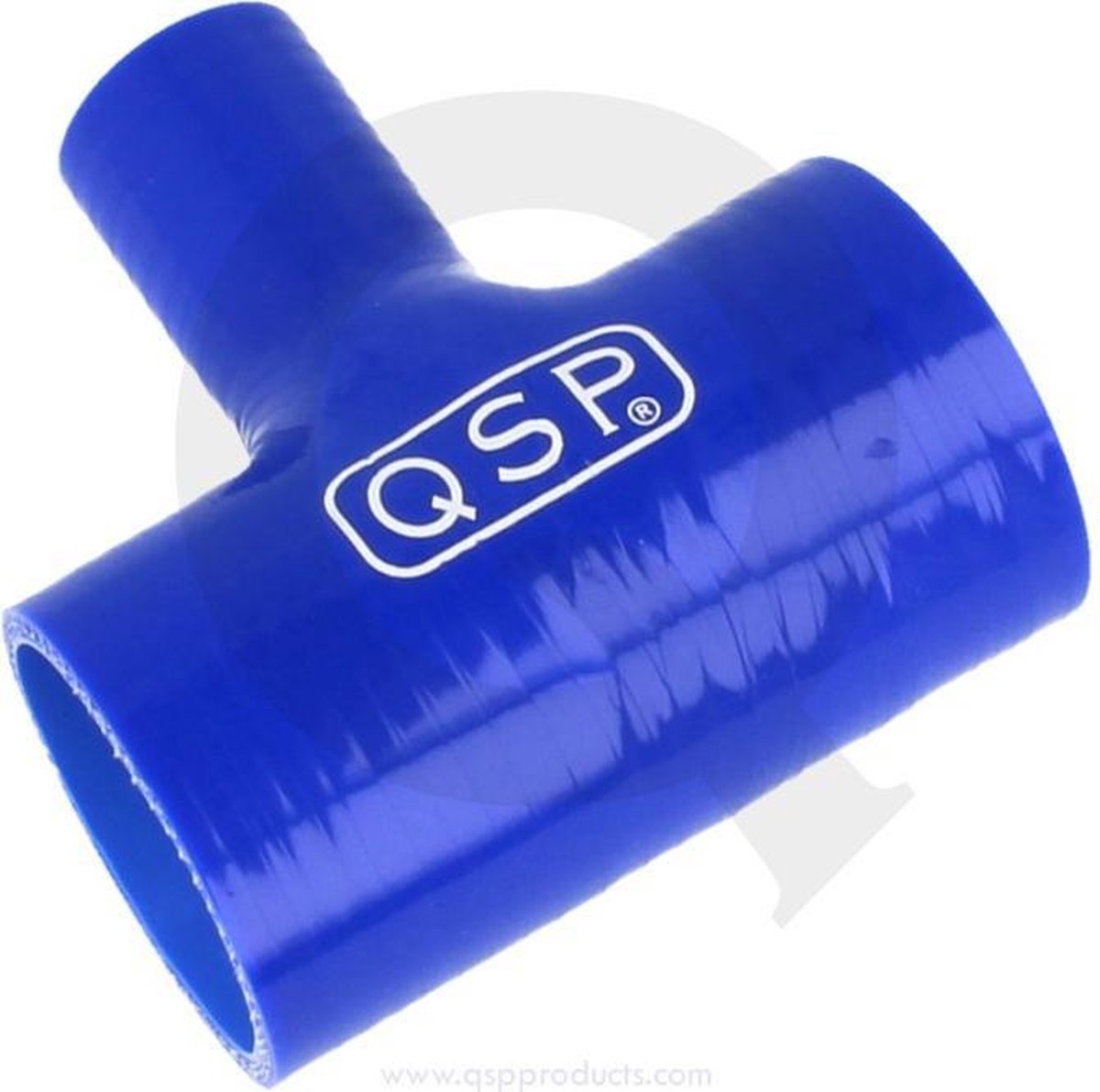 Siliconen T-stuk 57 mm (25 mm aansluiting)