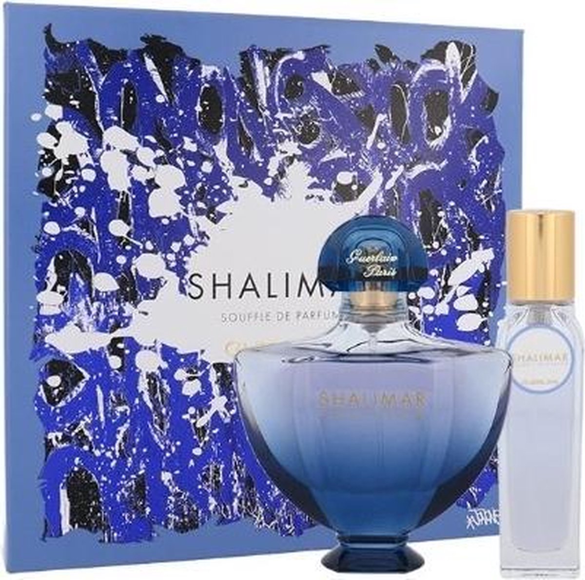 Guerlain Shalimar Souffle de Parfum Giftset - 50 ml eau de parfum spray + 15 ml eau de parfum tasspray - cadeauset voor dames