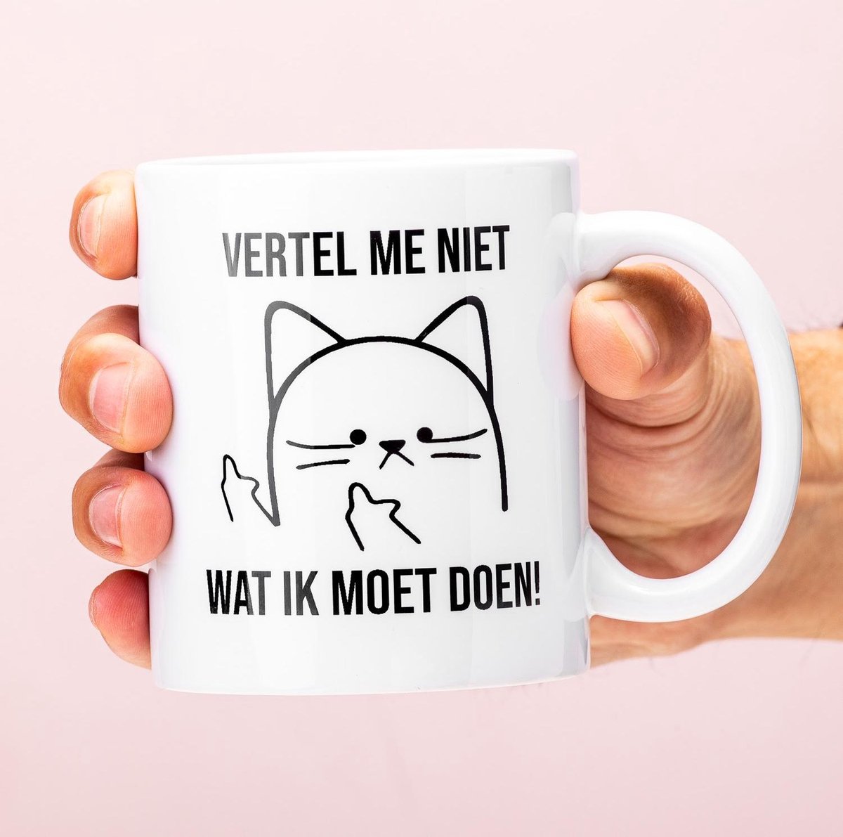 Nutcrackers Vertel Me Niet Wat Ik Moet Doen Mok