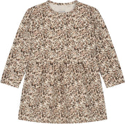 Prénatal baby jurk - babykleding voor meisjes - maat 68 - Bruin