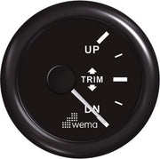 WEMA MOTOR TRIM METER ZWART