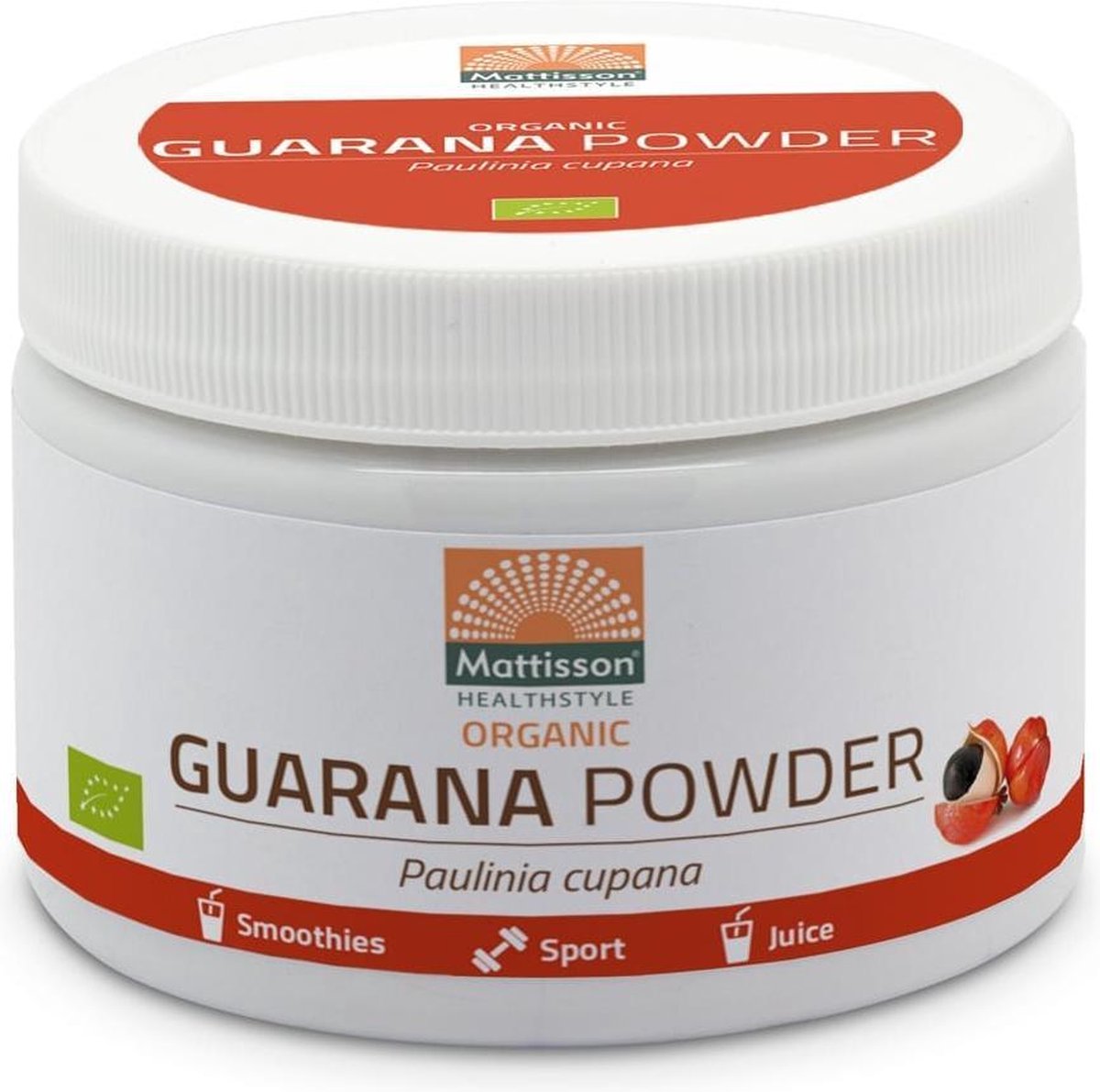 Mattisson Guarana poeder - 125 gram - Maaltijdvervanger