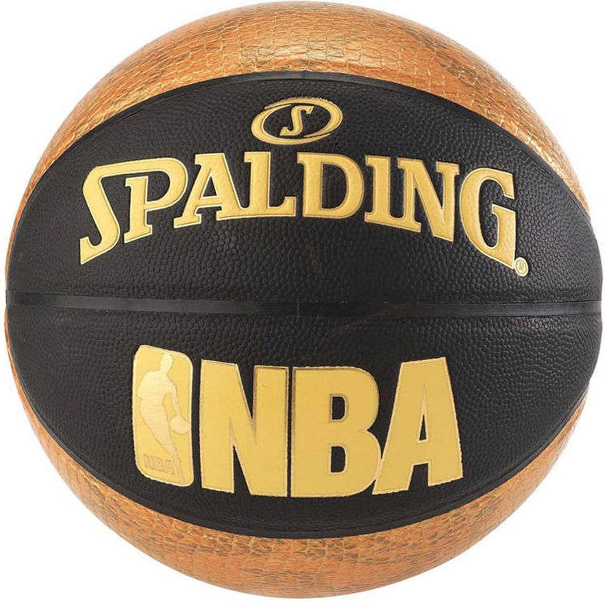 Spalding Basketbal - oranje/zwart/goud