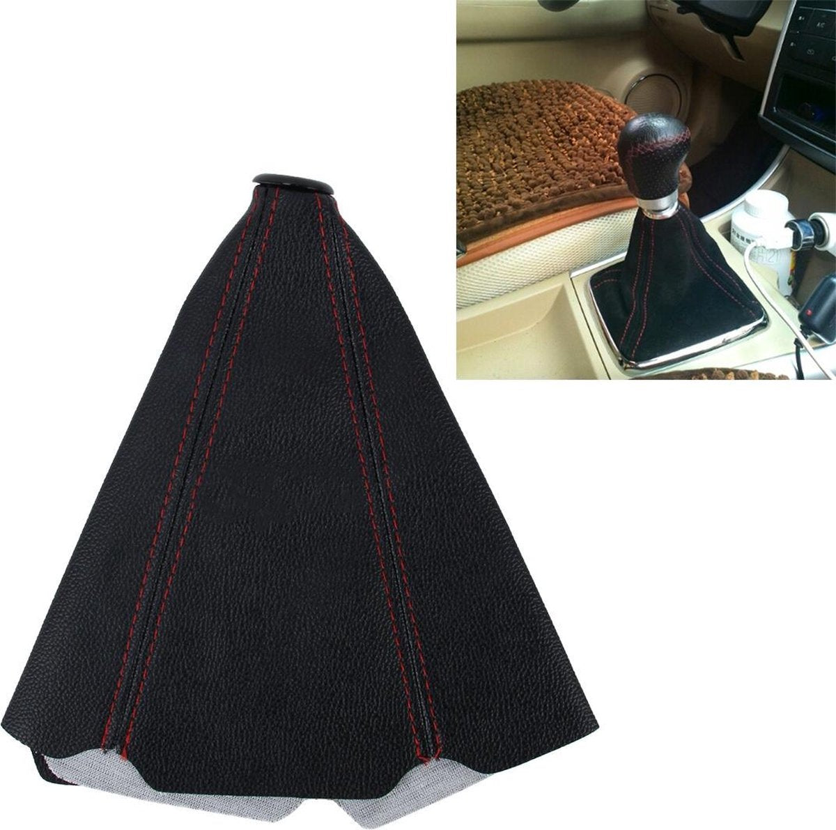 Auto Auto Universeel Leer Waterdicht Stofdicht Handrem Pookknop Cover
