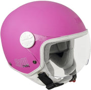 CGM Helmjet kind 205A Havana - Fuchsia
