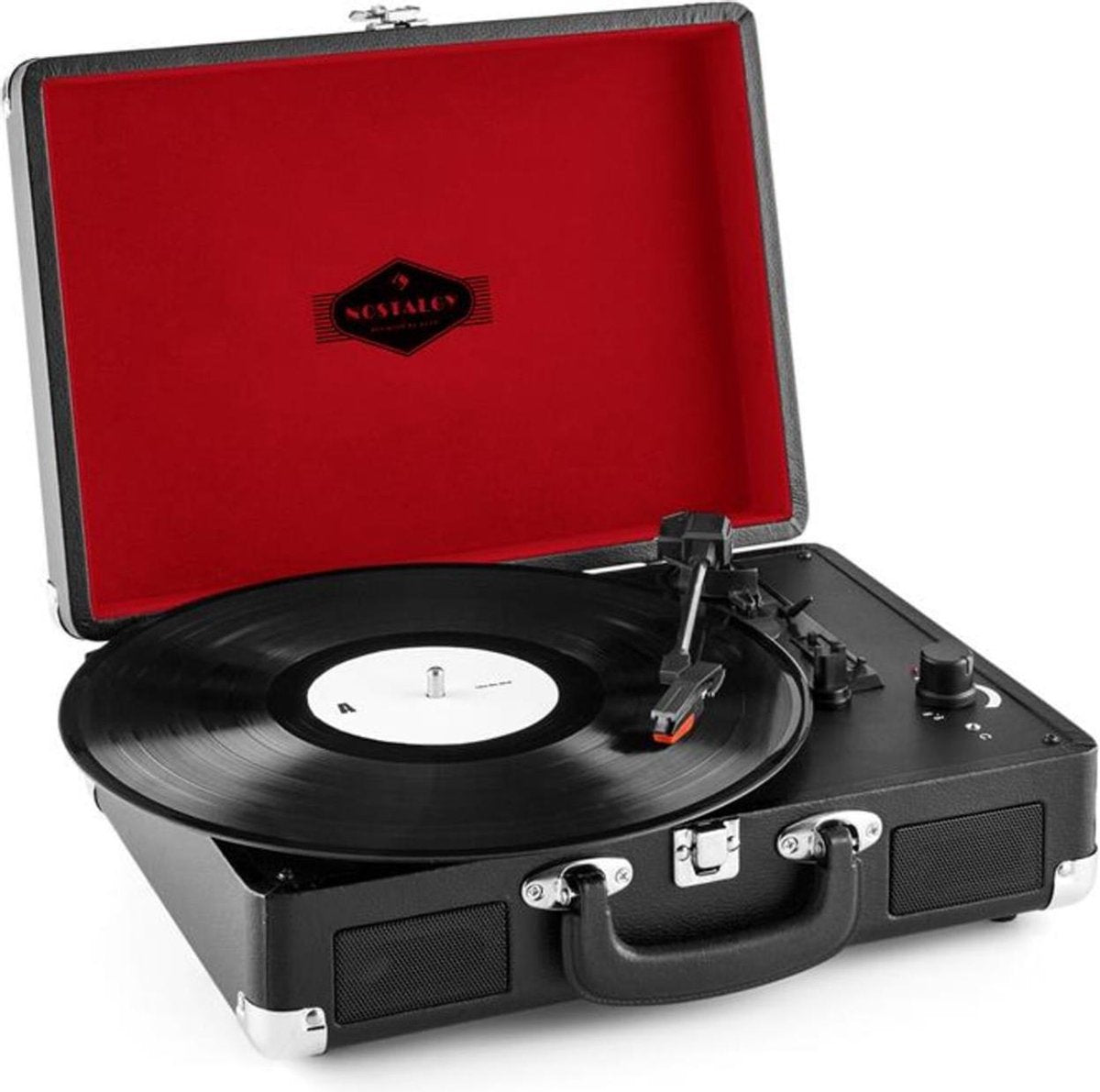 Peggy Sue retro-platenspeler LP USB zwart