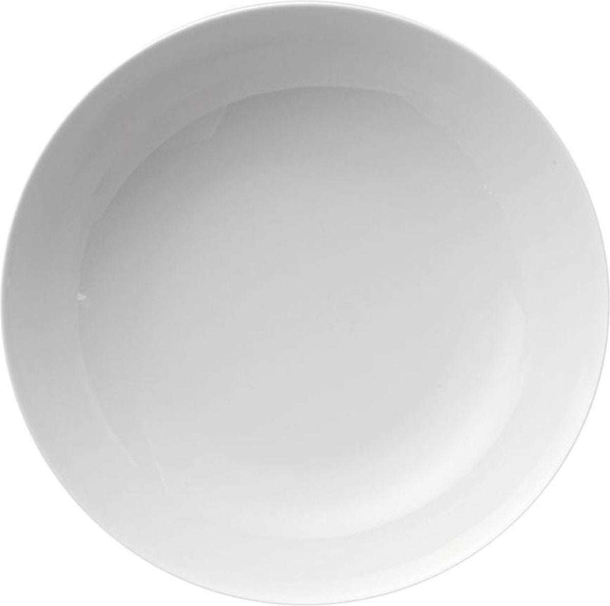 THOMAS - Medaillon White - Diep bord 22cm