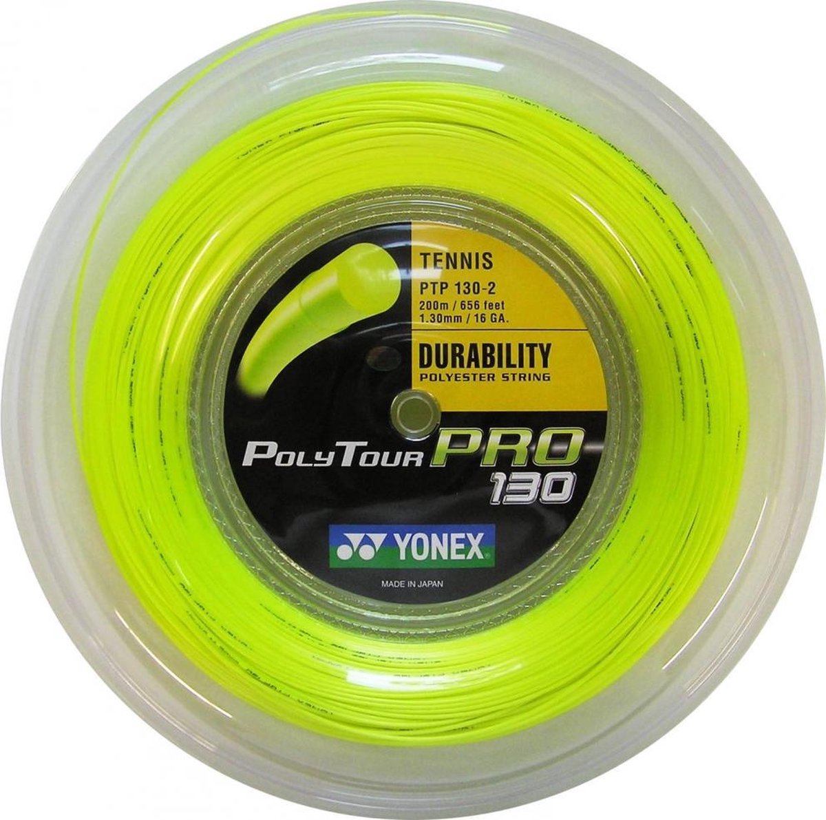 Yonex Polytour Pro 1.30 - Tennissnaar - geel