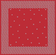 Duni Napperon Scandi 84 Cm Papier Rood