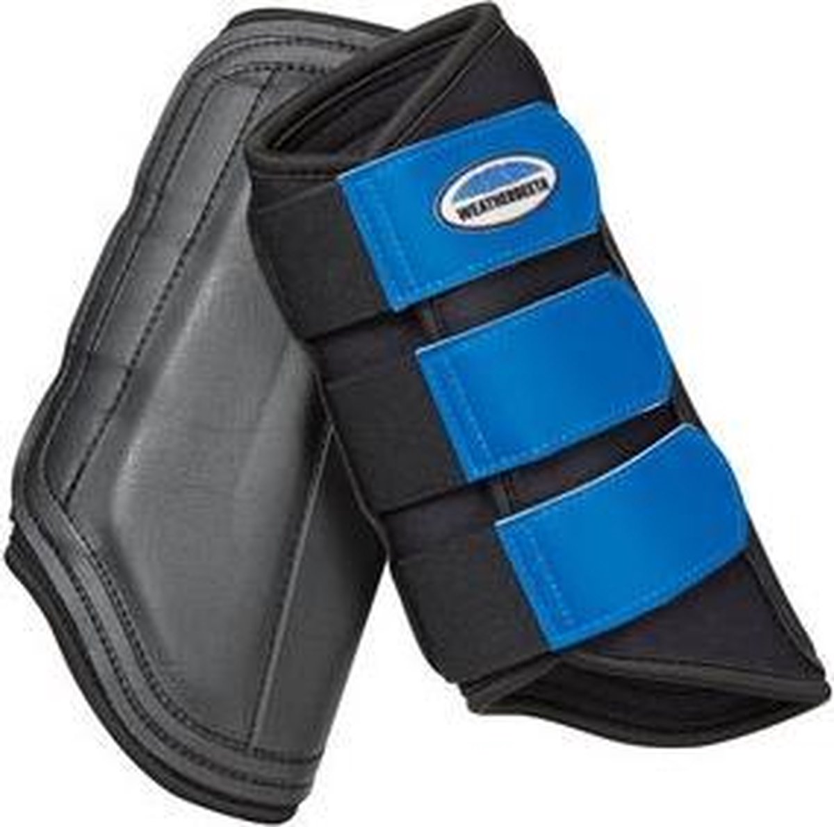 RelaxPets - Weatherbeeta - Brushing Boots - Peesbeschermers - PVC-Stootkussens - Ademend - Royal Blue - Full