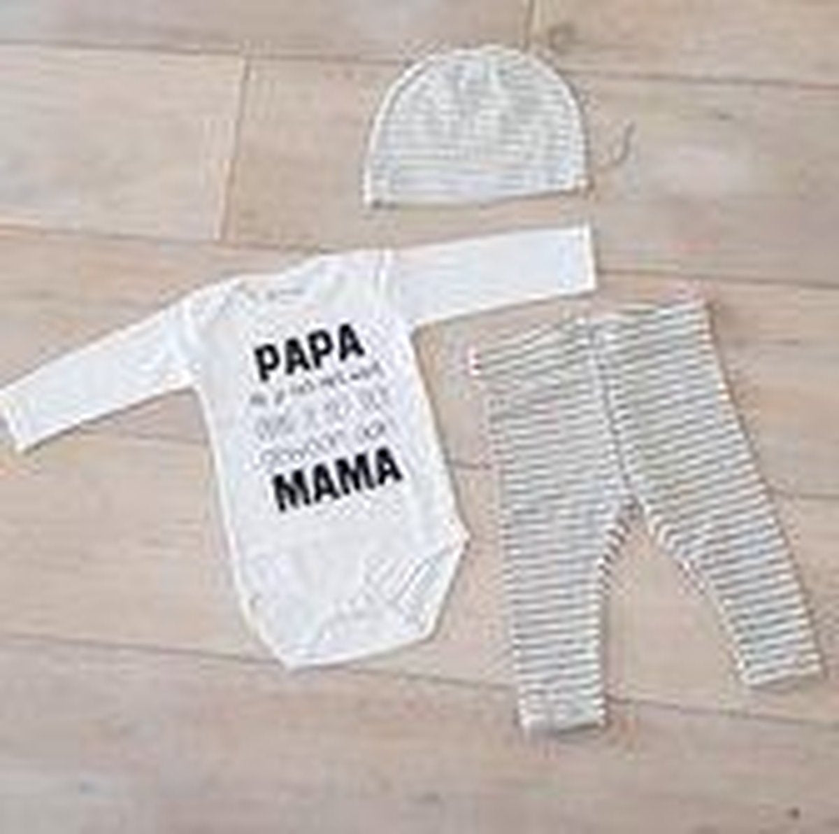 Baby cadeau geboorte meisje jongen set met tekst aanstaande zwanger kledingset pasgeboren unisex Bodysuit |  babykleding Huispakje | Kraamkado | Gift Set babyset kraamcadeau pakje babygeschenk babygeschenkset kraampakket