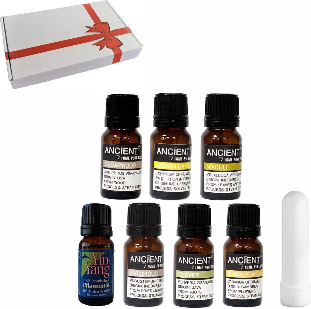 Spirits Set - Etherische Olie - 70 ml - Cadeau - Puur - EU gecertificeerd