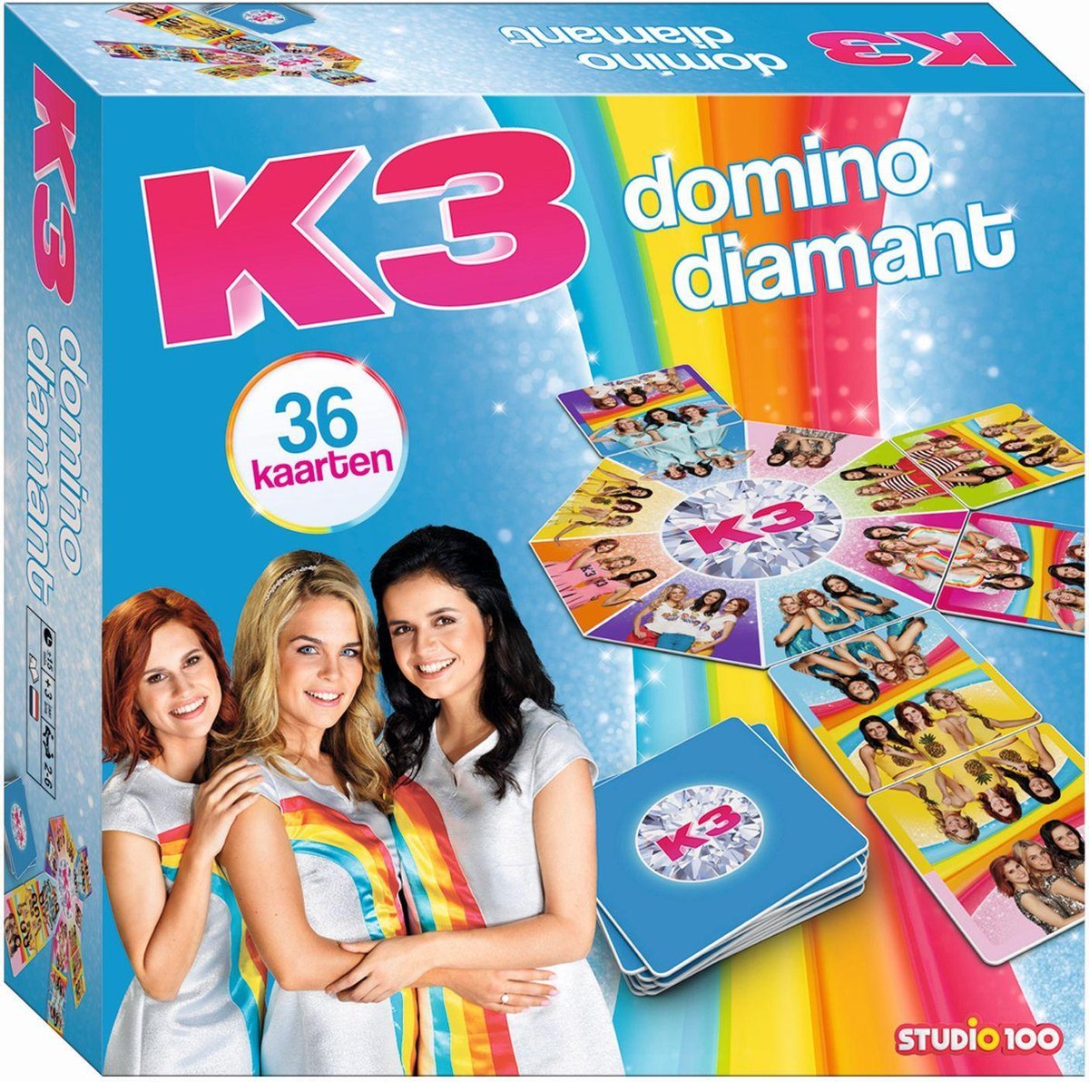 K3 - Spel - diamant domino