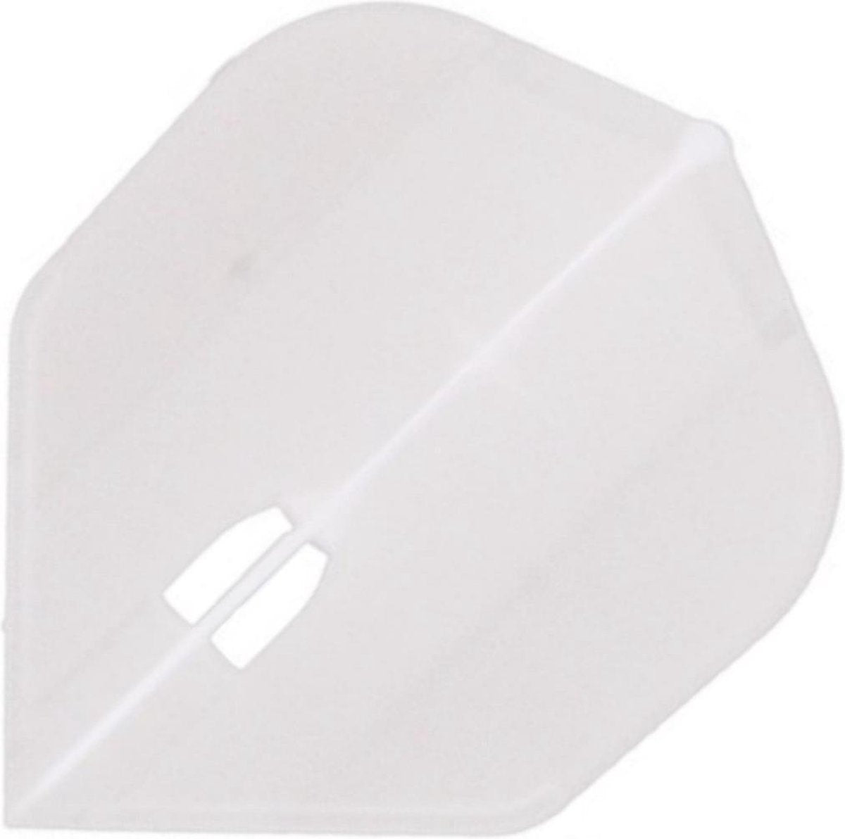 L Style Champagne Dart Flights Shape Clear White