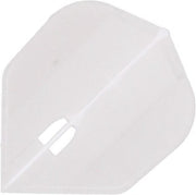 L Style Champagne Dart Flights Shape Clear White