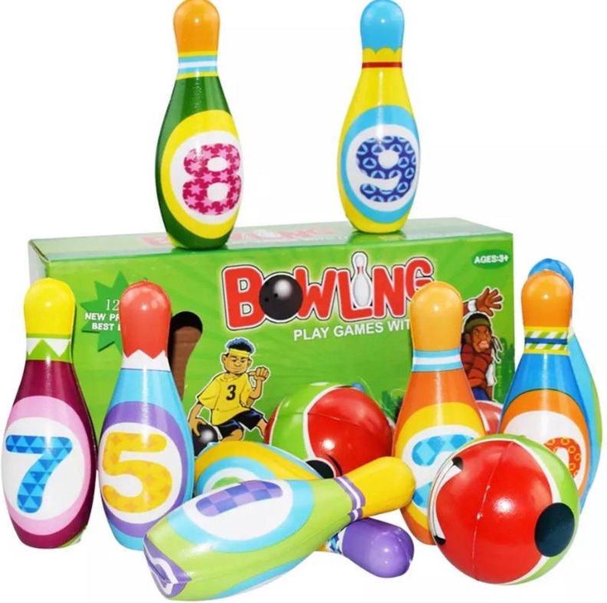 mini bowlingset kinderen