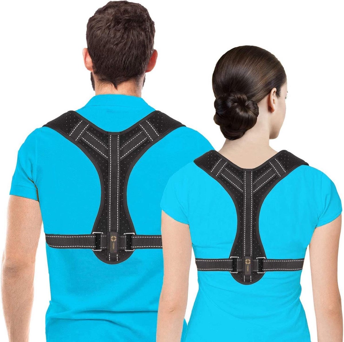 Premium Rug Corrector - met Okselpads - Postuur Corrector - One Size - Man en Vrouw - Houding Correctie - Rugbrace