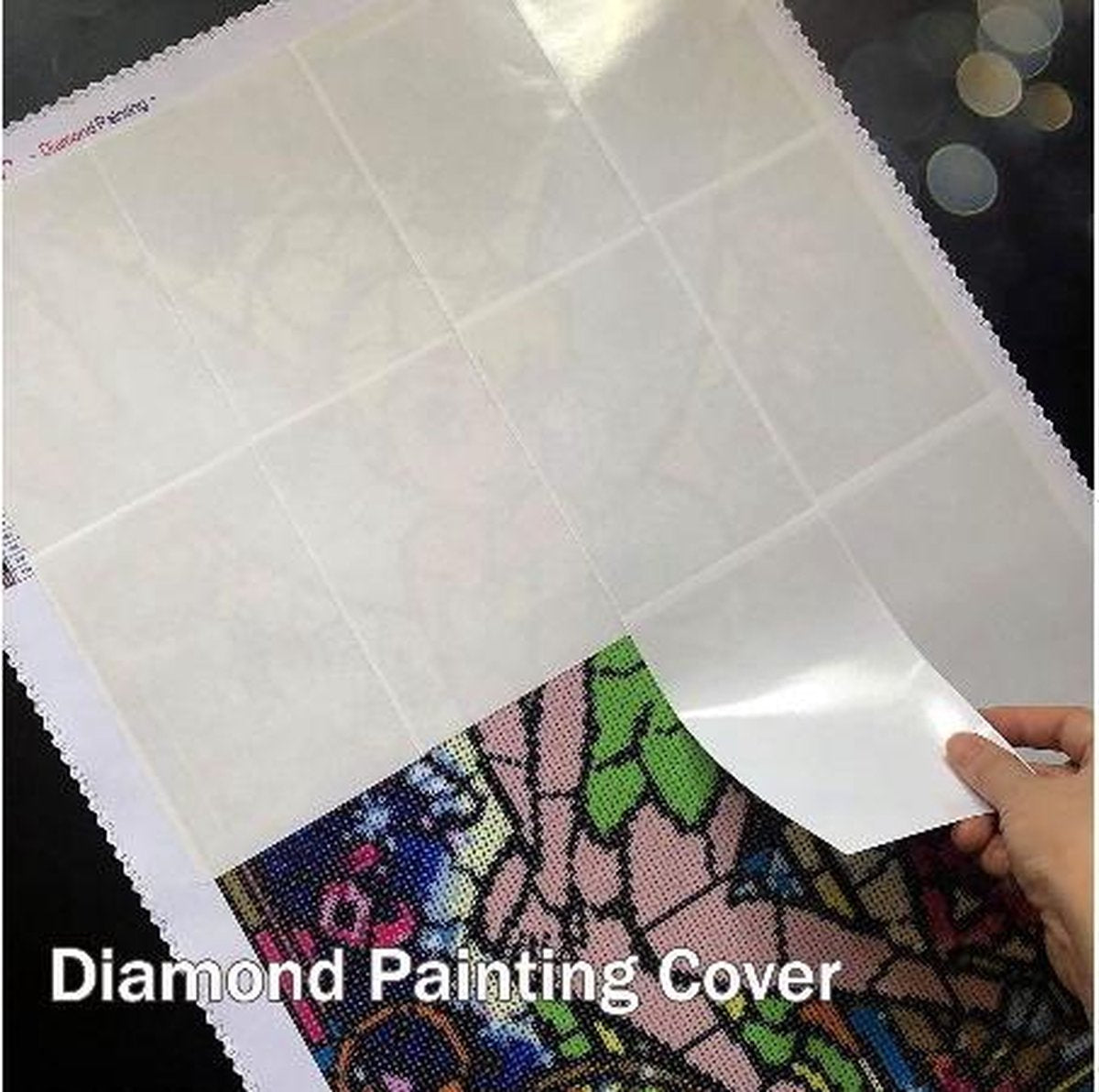 Diamond Painting "JobaStores®" Afdekfolie 10x15cm (20 stuks)