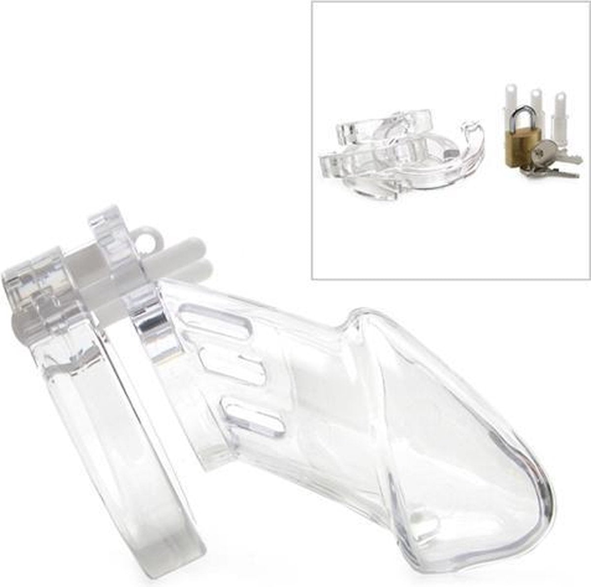 CB-X - CB6000 Kuisheidskooi - Clear - Transparant - BDSM - Chastity - BDSM - Bondage