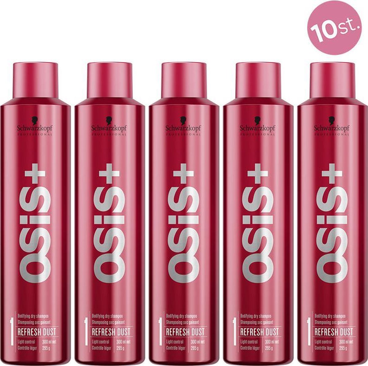 10X Schwarzkopf Osis Refresh Dust Droogshampoo 300ml