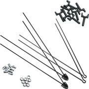 Sks Spatbordstang Set Bluemels Aluminium 28 Inch Zwart