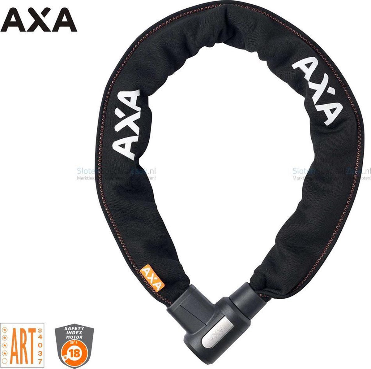 AXA ProCarat 105 - Kettingslot - ART4 - 105 cm - Zwart