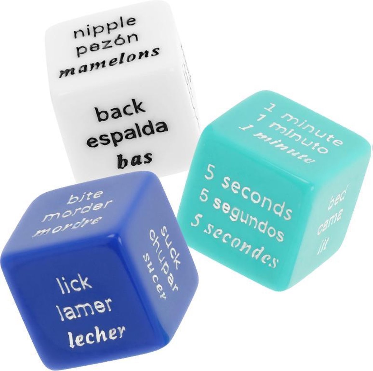 WATERFEEL EROTIC DICE GAME ES/FR/EN