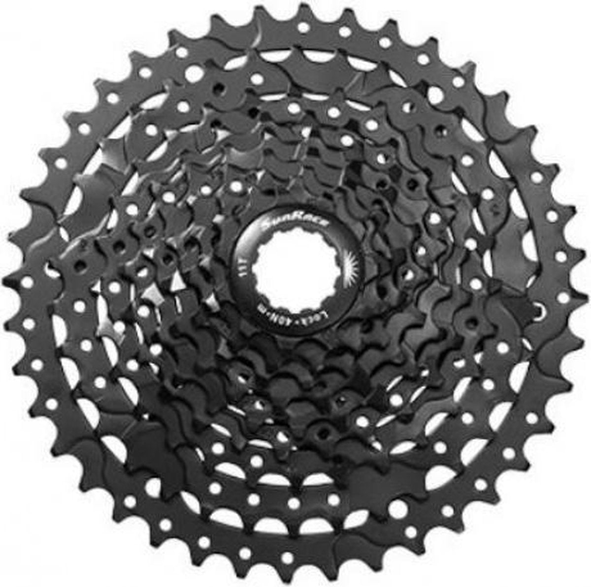 Cassette Sunrace CSM980 9 speed 11-40T - zwart