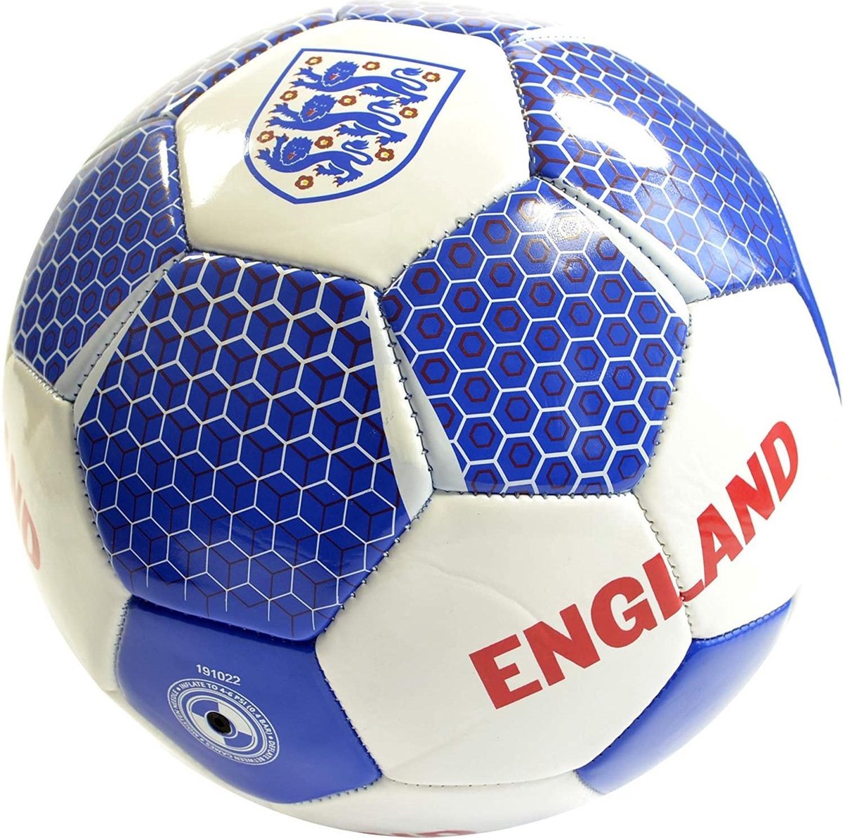 Reydon Voetbal Engeland Vector Pvc Blauw/wit Maat 5