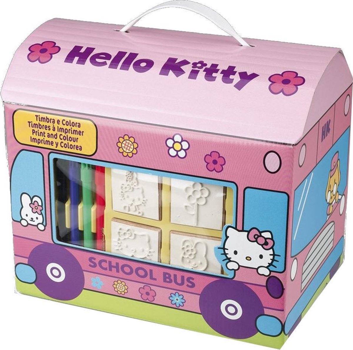 Multiprint Kleurset Hello Kitty 17-delig Roze