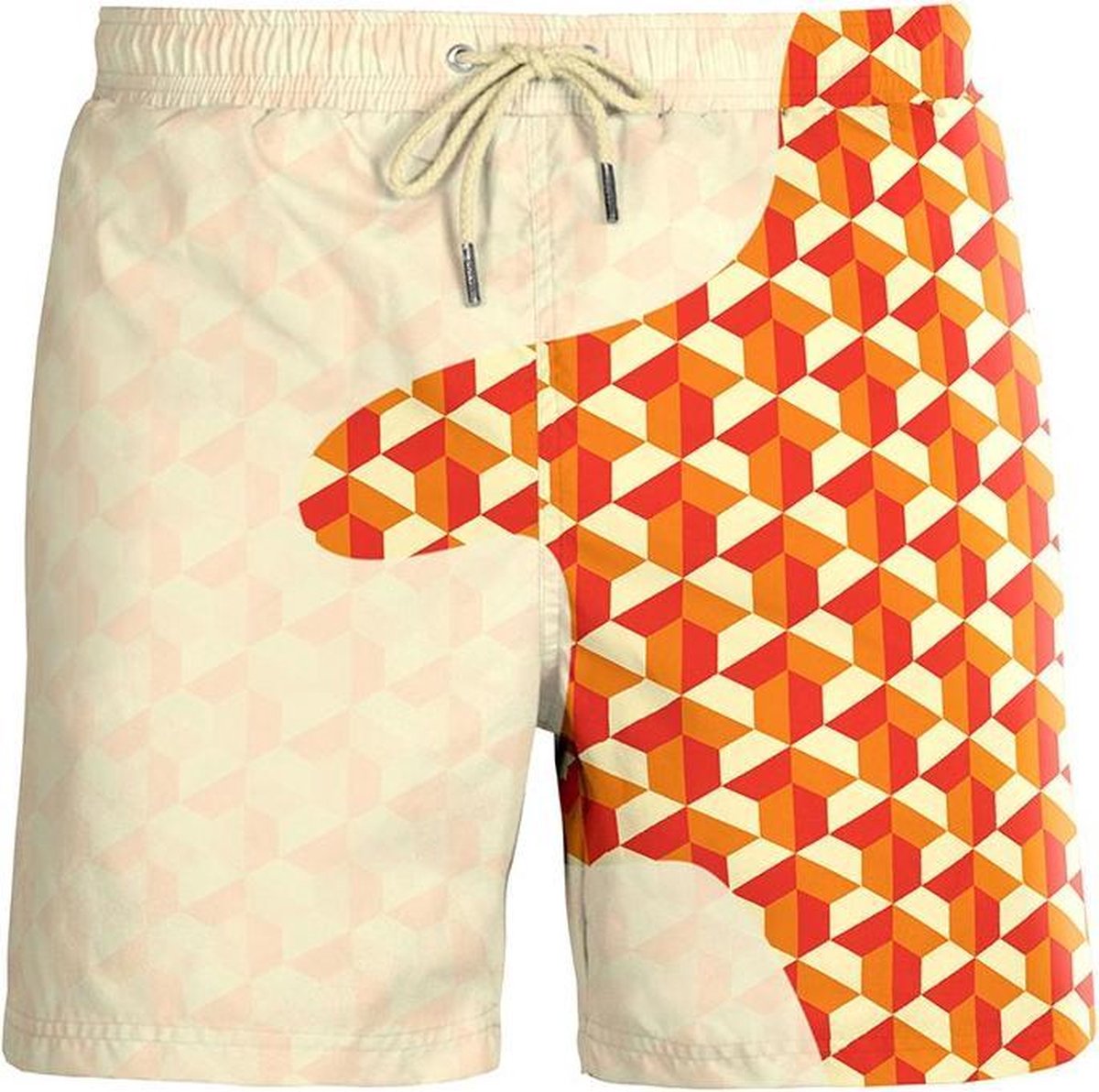 Geometric | Amber | Kleurveranderende zwembroek