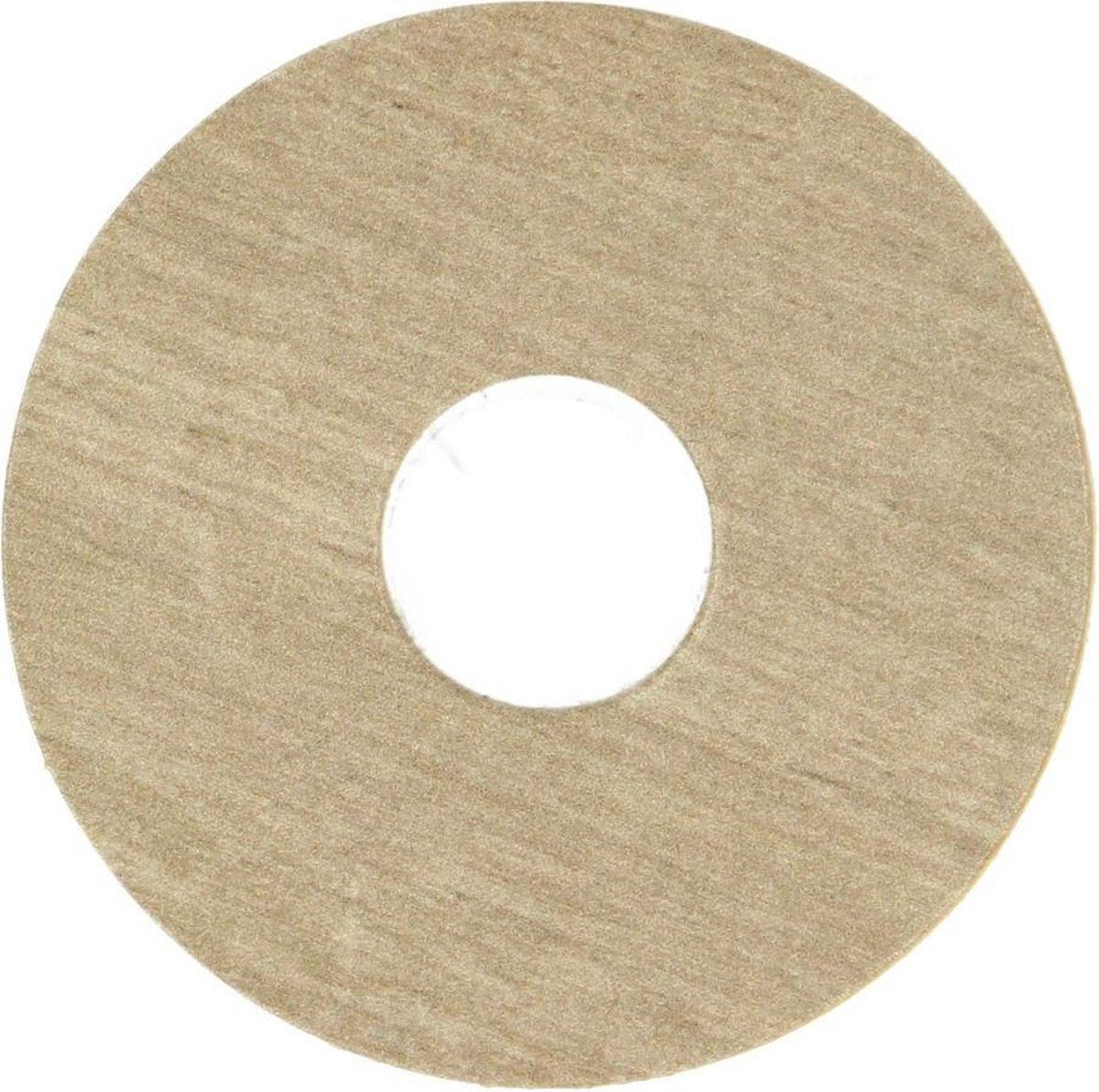Zelfkl. rozet (17 mm) zachte eik warm grijs (10st)