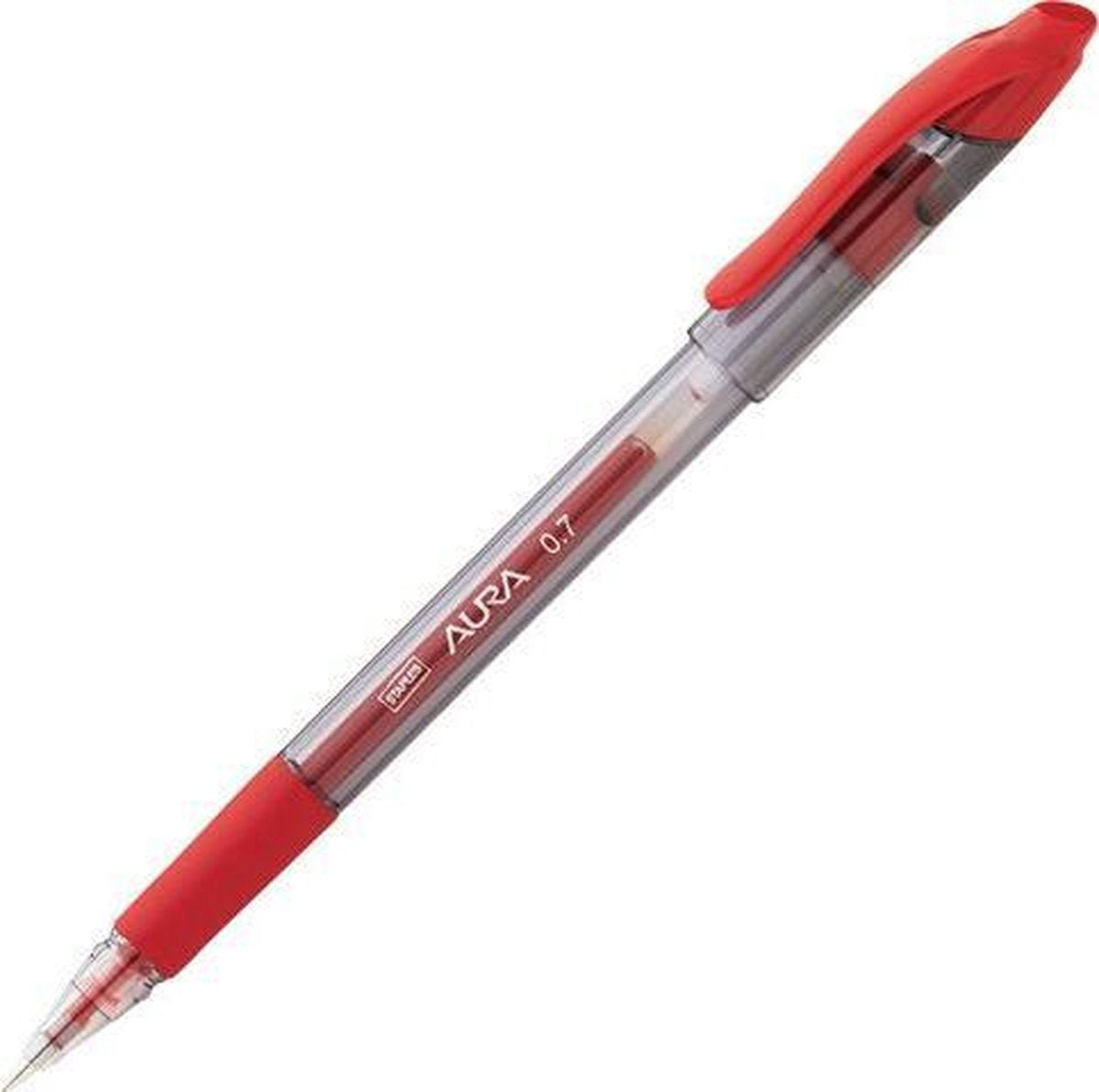 Gelpen SPLS Aura 0.7mm rood / pk12