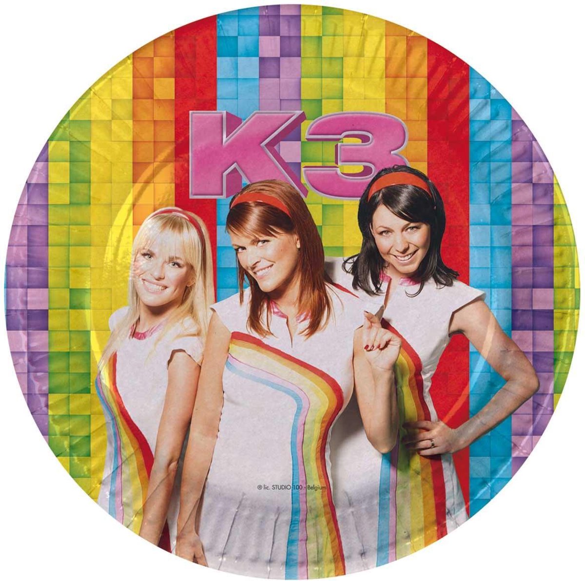 K3 Bordjes 8 Stuks