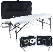 ZENGROWTH Artarmon Inklapbare Massagetafel Wit 10