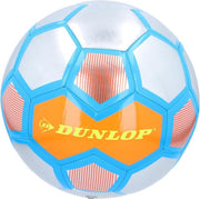 Voetbal oranje/zilver/blauw 23 cm - Voetballen - Buitenspeelgoed voor kinderen