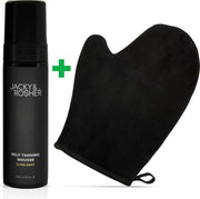 JACKY & ROSHER Tan & Go - Zelfbruiner - Self Tanning Mousse - Ultra Dark + Luxe Tanning Handschoen