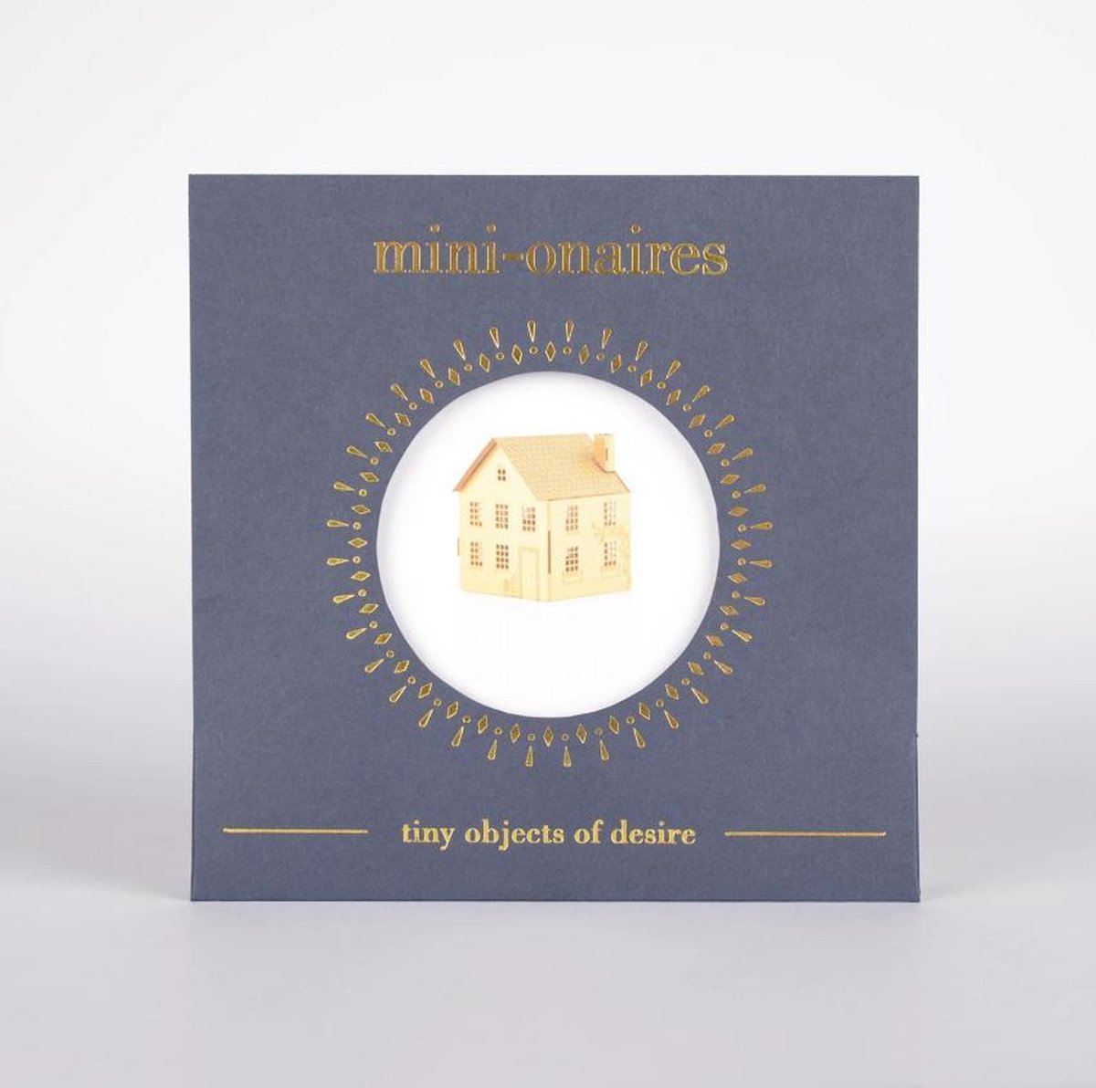 Huis Mini Model Kit - Brass Model kit House