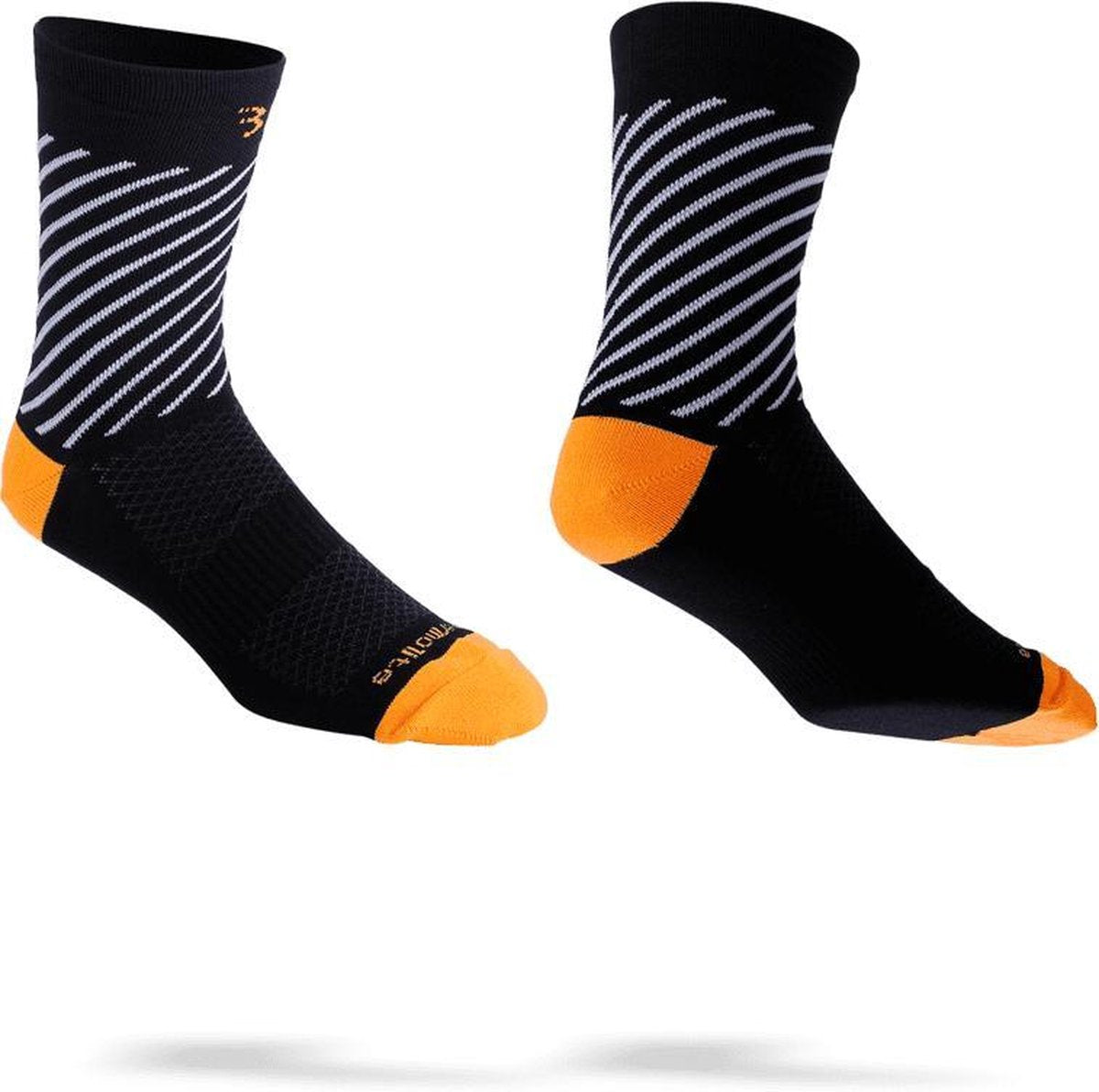 BBB Cycling BSO-17 - Fietssokken ThermoFeet - Thermo - Winter - Maat 39/43 - zwart/oranje