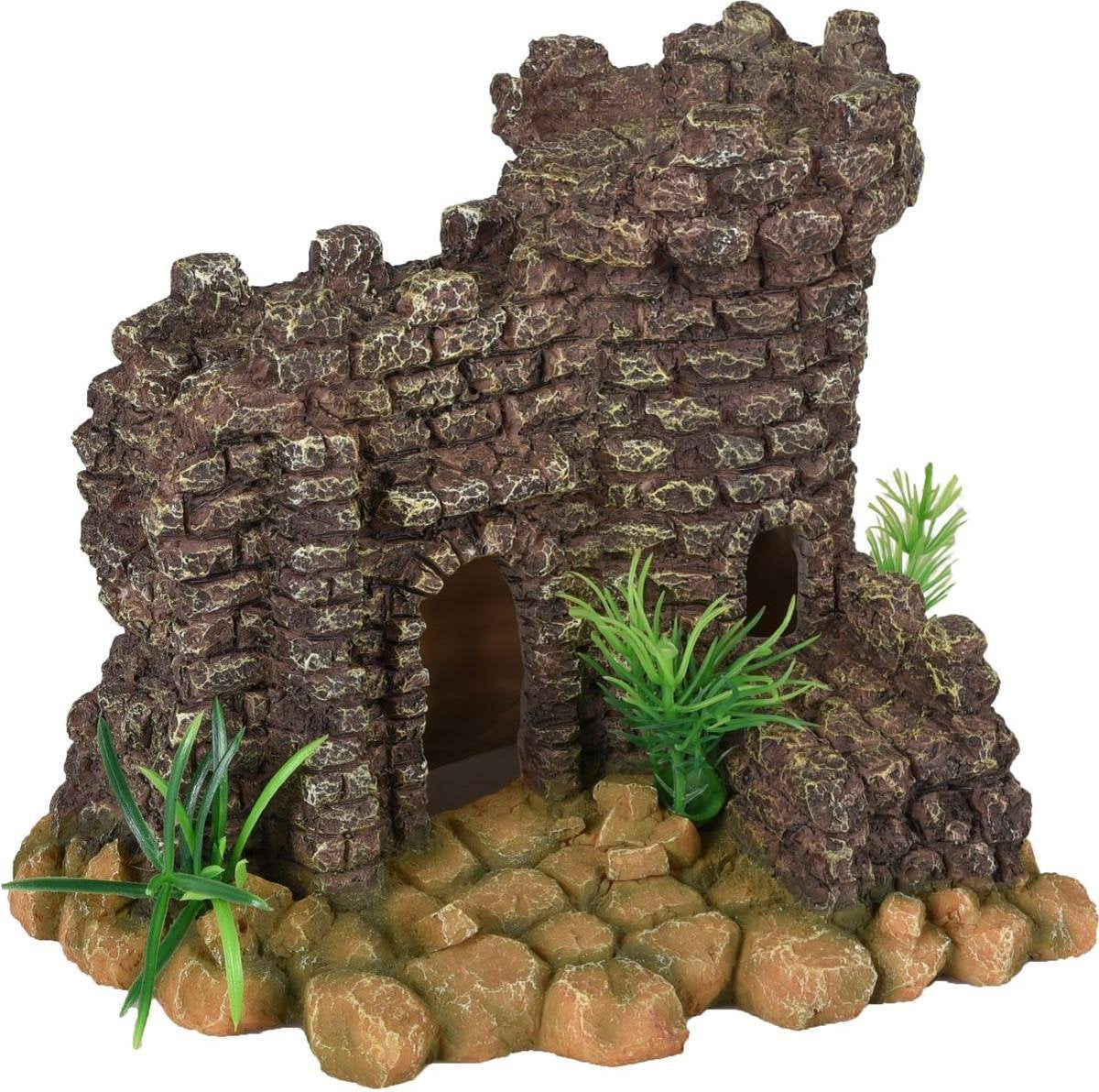 Aquarium decoratie Petros Ruïne - 20 x 17 x 17 cm