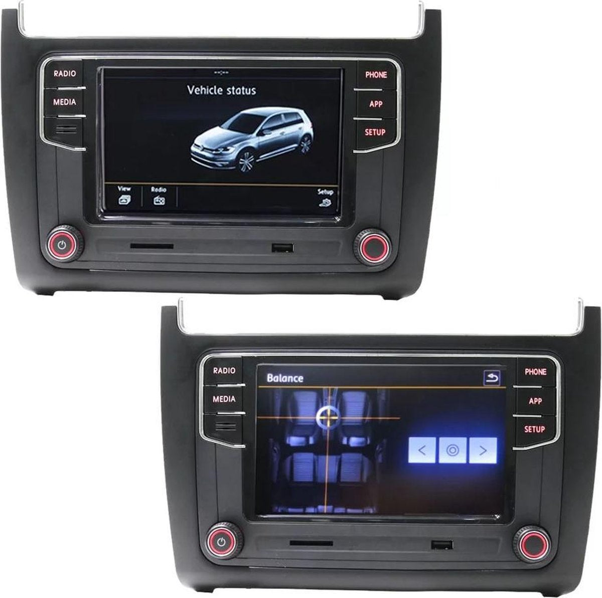 RCD360 CarPlay + Android Auto Volkswagen Polo 6c 2014-2018