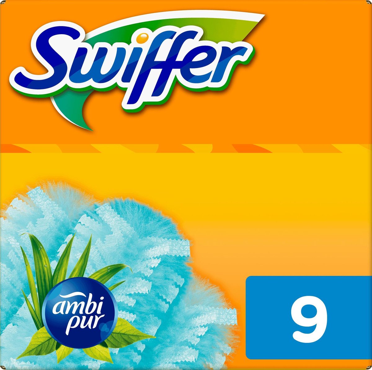 Swiffer Duster met Ambi Pur - 9 navullingen - Stofdoekjes