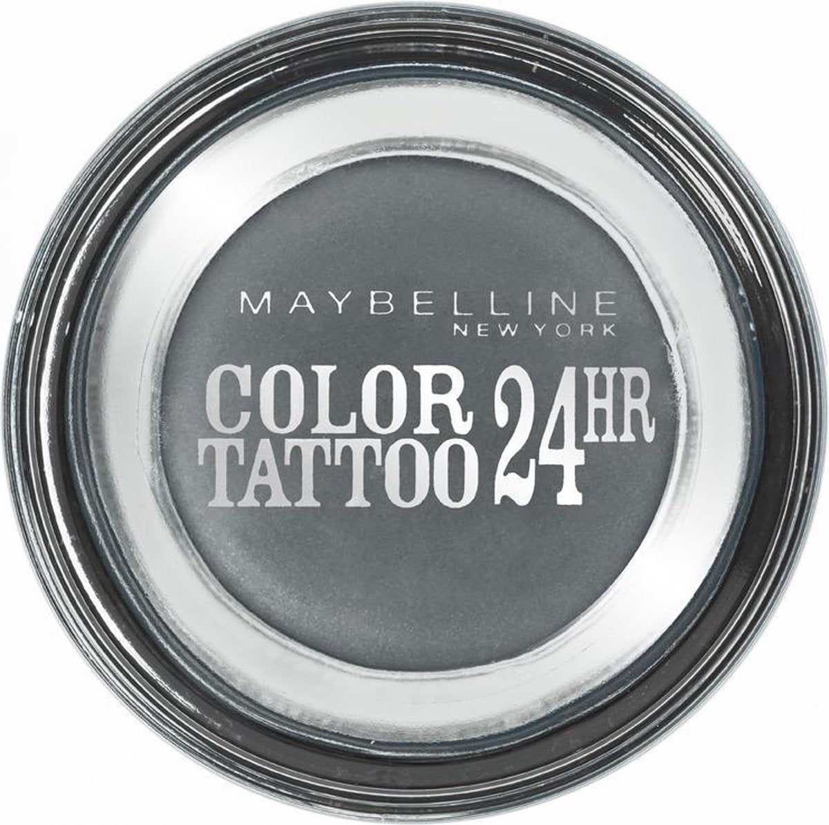 Maybelline Eyestudio Color Tattoo - 55 Immortal Charcoal - Grijs - Oogschaduw