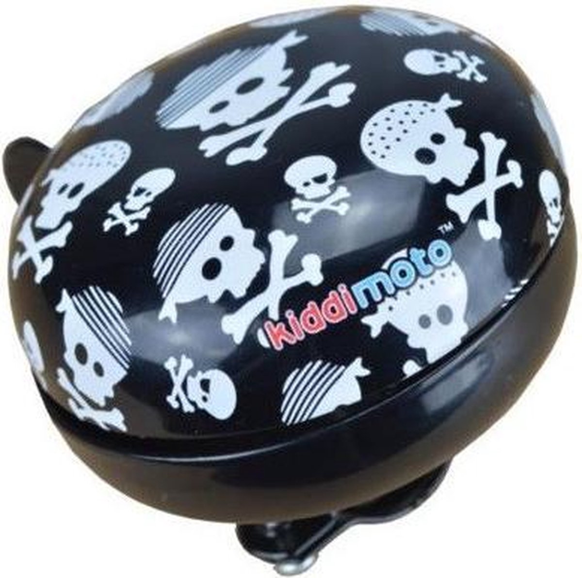 KIDDIMOTO fietsbel DingDong groot Skullz