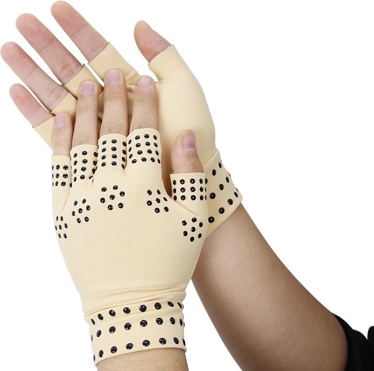 Medicca - Reuma Handschoen - Artrose Handschoen - Handklachten - Artrose Brace - Hand Ondersteuning - Hand Reuma - Artritis Handschoen - Artrose Pijnverlichting - Hand Artrose - 2 Stuks