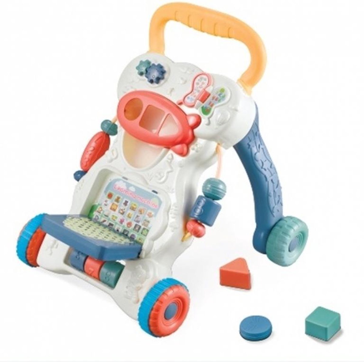 Chipolino Baby Walker - Loopwagen - Educatief - Met muziek - Looptrainer - Wit